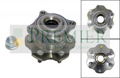BRT BEARINGS pwk1832 -  Комплект подшипника ступицы колеса